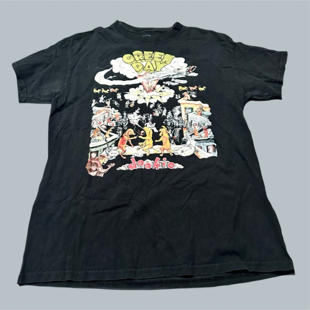 green day medium Unisex, Graphic T Shirt Top, Green Day Band Merch music punk